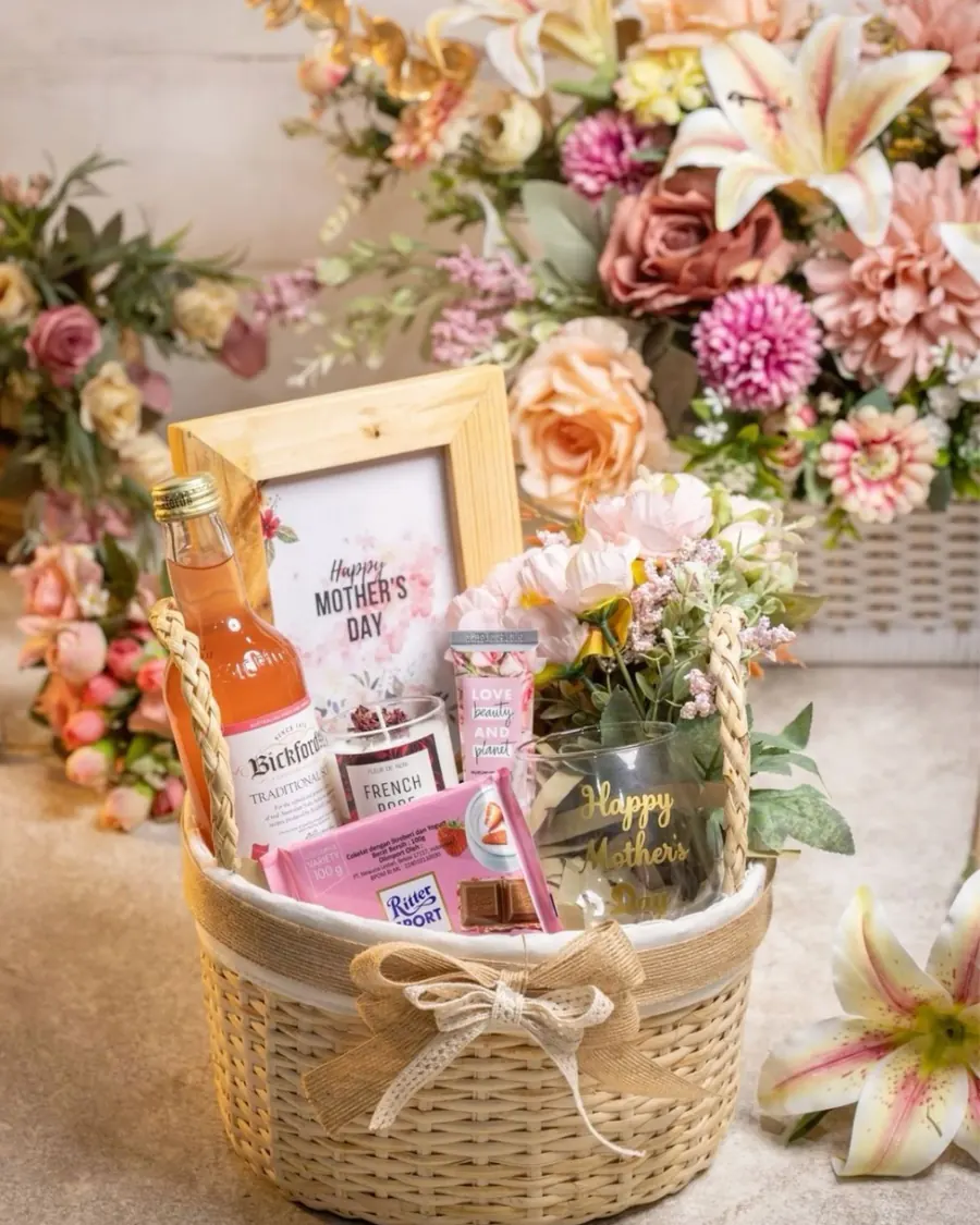 Hampers delivered by local florists