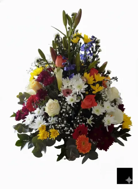 Mixed Seasonal Flower Posy Arrangement