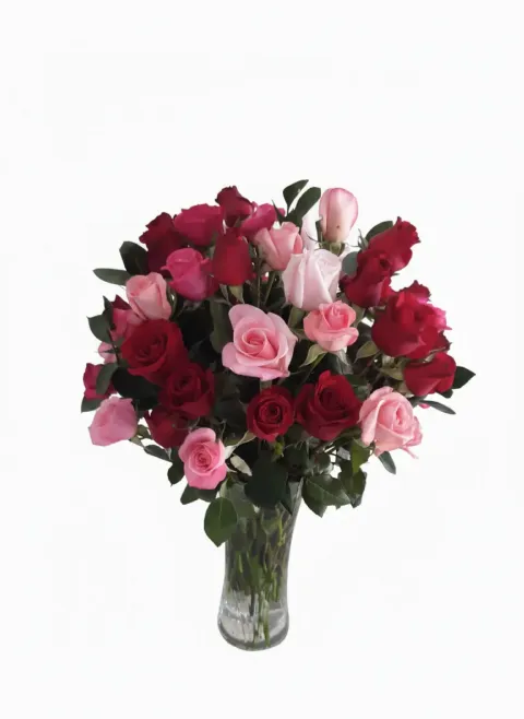 Rose & Blush Romance Bouquet