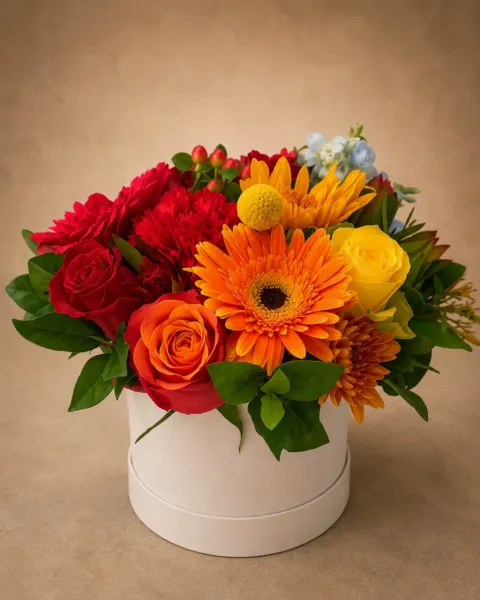 Rainbow Hatbox