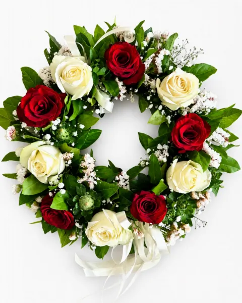 Rose Wreath 26cm