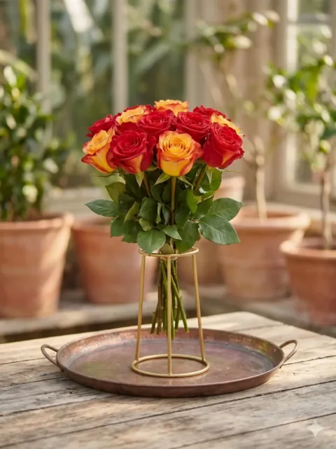 Sunset Roses