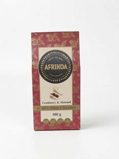 Afrikoa Cranberry and Almond 100g