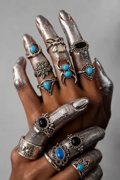 Assorted Bohemian Rings
