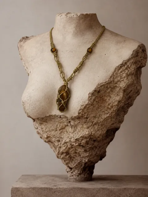 Crafted Crystal Necklace