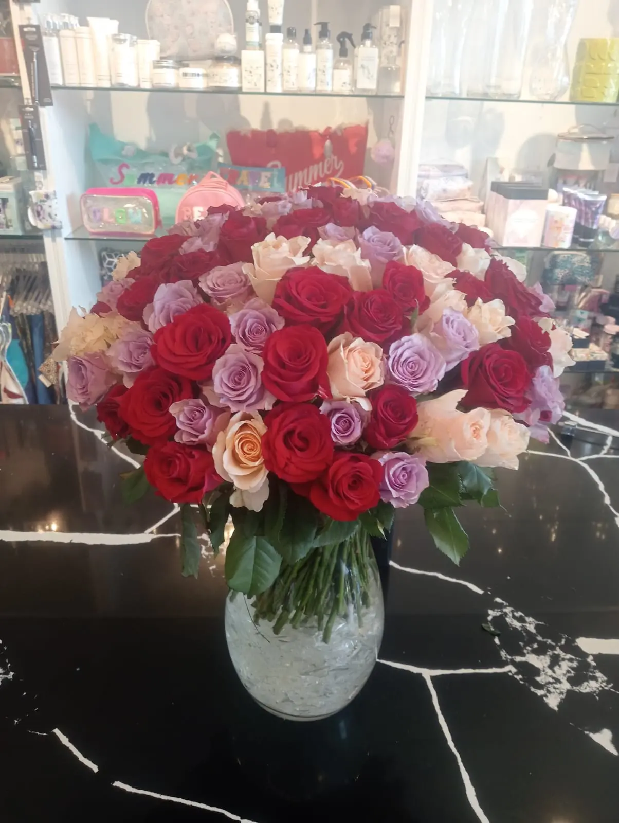 Flowers in a vase