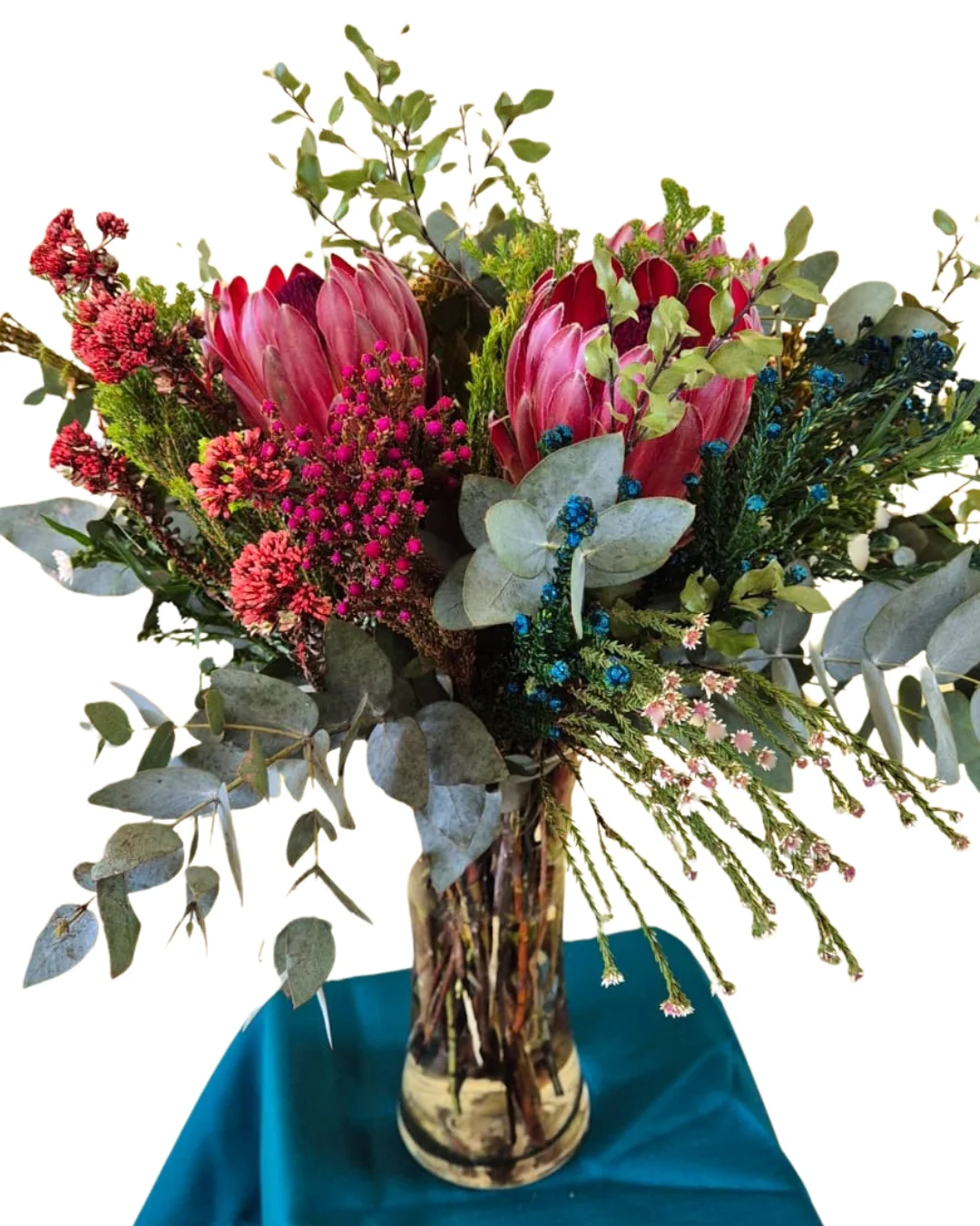 Protea Fynbos in a Vase Small