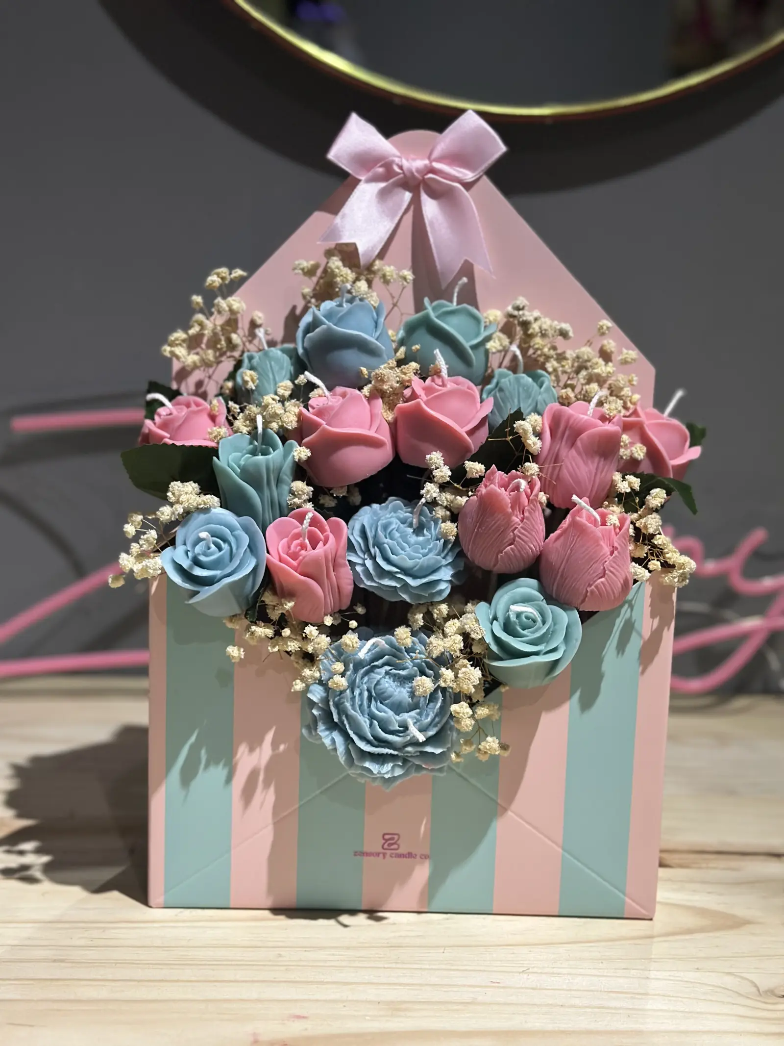 Candle Flower letter box